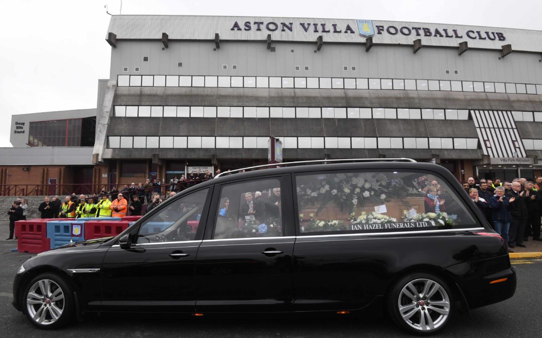 Ian Hazel Funerals supports family of Sir Doug Ellis in laying the Aston Villa legend to rest