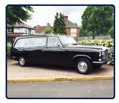 Rare Daimler DS 420, classic hearse steals the show
